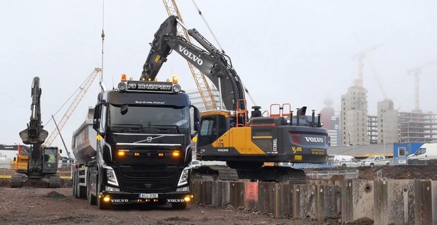 Volvo CE запускает новый бизнес цифровых решений для загрузки грузовиков