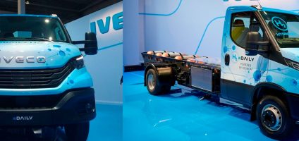 Hyundai и Iveco представили грузовик eDaily на водороде