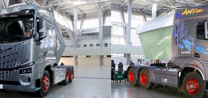 Новый электрический тягач Dongfeng Liuzhou