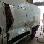 Ремонт фургона Citroen Berlingo (до ремонта)