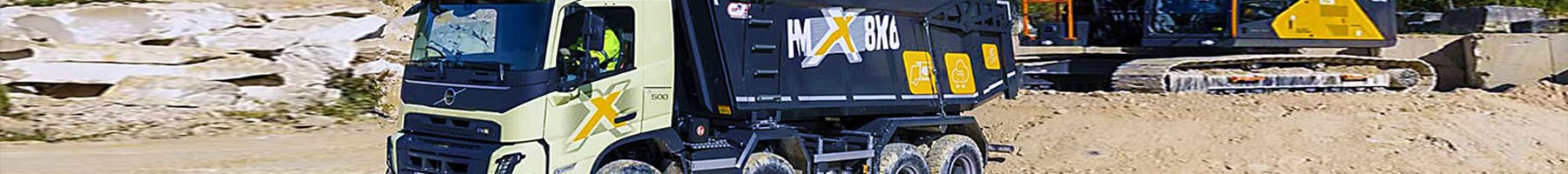 Volvo представила карьерный самосвал FMX 8×6 Rigide 40T